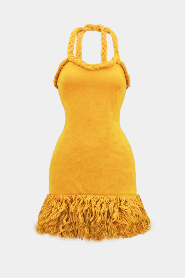 CBR™ | AZURA Halter Mini Dress