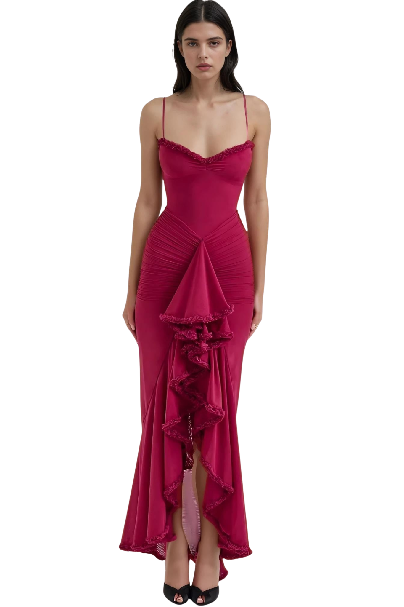 CBR™ | FLAVIA Ruffle Maxi Dress