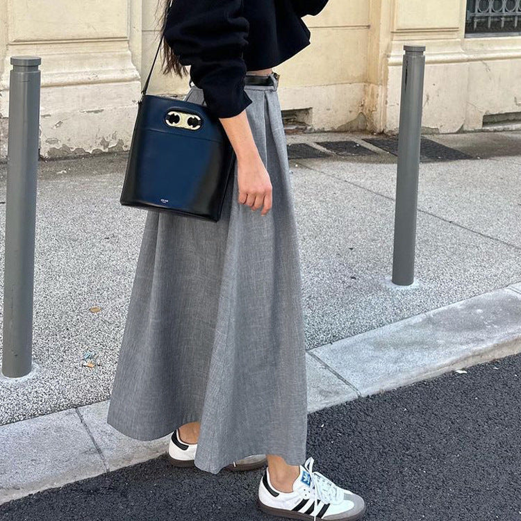 CBR™ | Isabella - Long Pleated Skirt with High Waist