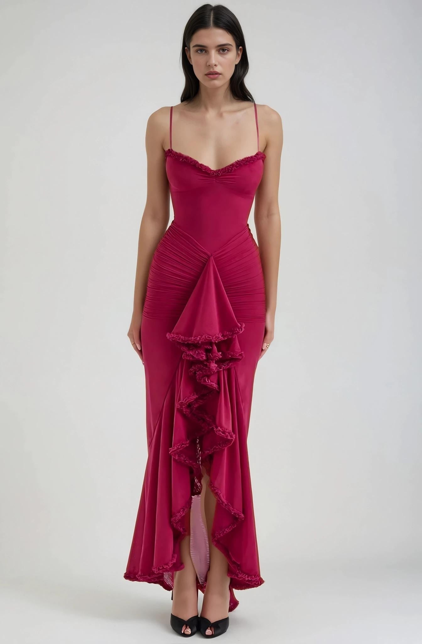 CBR™ | FLAVIA Ruffle Maxi Dress